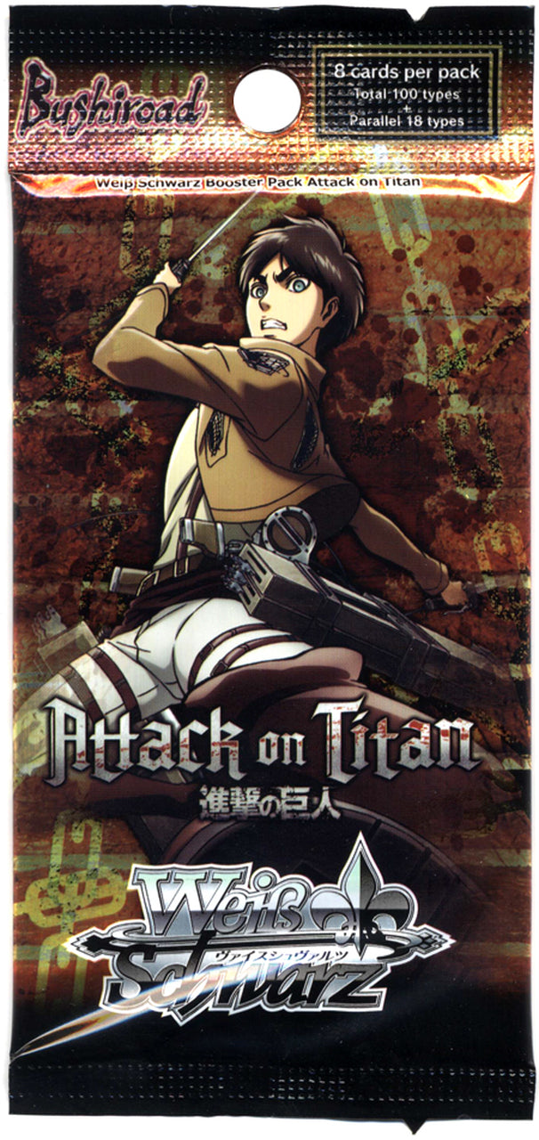 Weiss Schwarz Attack on Titan Season 1 Booster Pack