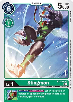 Stingmon [BT3-050] [Winner Pack Double Diamond]