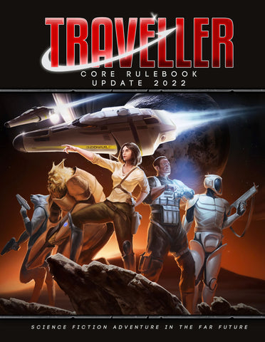 Traveller Core Rulebook Update 2022 (Used)