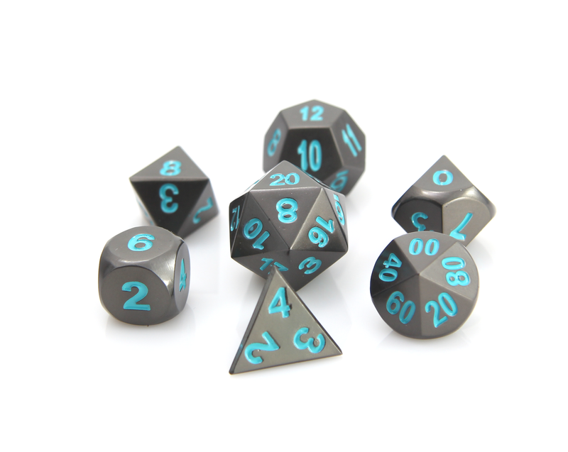 RPG Set - Gunmetal w/ Teal