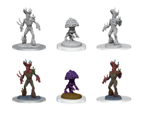 Nolzur's Marvelous Miniatures:  Myconid Sovereign & Sprouts