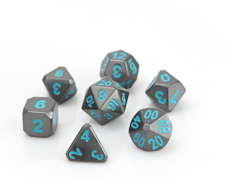 Forge Dice - Gunmetal Teal