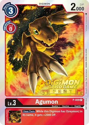 Agumon [P-009] [Game Fest 2022]