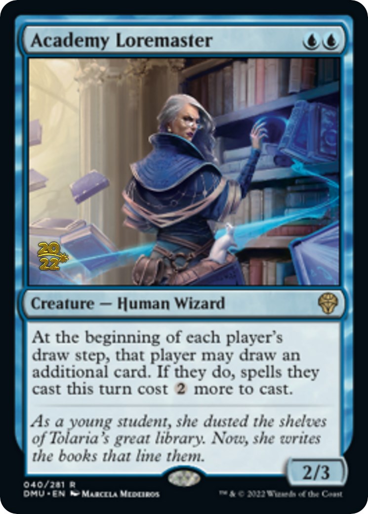 Academy Loremaster [Dominaria United Prerelease Promos]