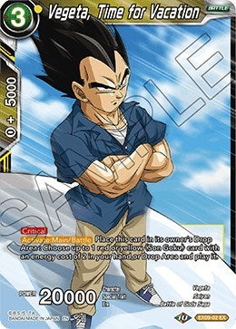 Vegeta, Time for Vacation [EX09-02]