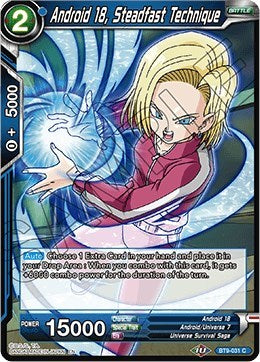 Android 18, Steadfast Technique [BT9-031]