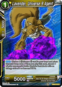 Lavender, Universe 9 Agent [DB2-114]