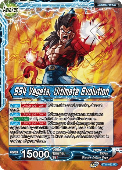 Vegeta // SS4 Vegeta, Ultimate Evolution [BT11-032]