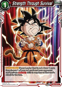 Strength Through Survival [DB3-023]