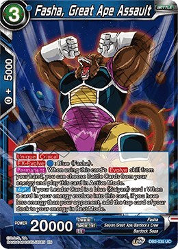 Fasha, Great Ape Assault [DB3-035]