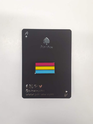 Enamel Pin: Pansexual Flag