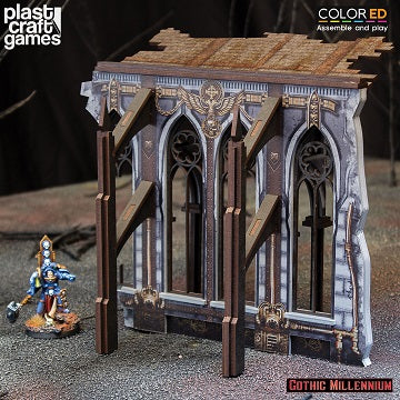 Gothic Millennium Demi-Ruined Side Wall