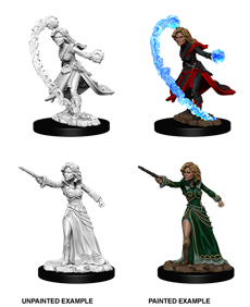 Pathfinder Battles Deep Cuts: Female Human Wizard