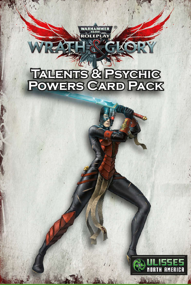 Wrath & Glory Talents and Psychic Powers Card Pack