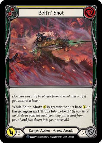 Bolt'n' Shot (Yellow) [U-ELE217] Unlimited Normal