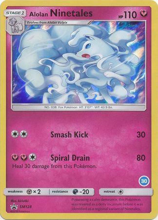 Alolan Ninetales (SM128) (Deck Exclusive