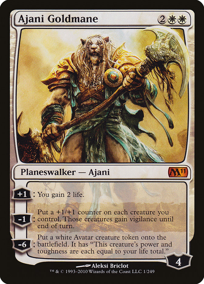 Ajani Goldmane [Magic 2011]