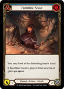 Frontline Scout (Blue) (Rainbow Foil) [U-MON274-RF] Unlimited Rainbow Foil