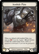Ironhide Plate (Rainbow Foil) [U-MON242-RF] Unlimited Rainbow Foil