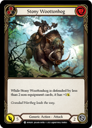 Stony Woottonhog (Yellow) [MON285] 1st Edition Normal