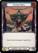 Vexing Malice (Blue) (Rainbow Foil) [MON234-RF] 1st Edition Rainbow Foil