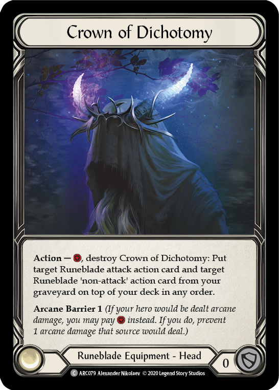 Crown of Dichotomy [ARC079] Unlimited Edition Rainbow Foil