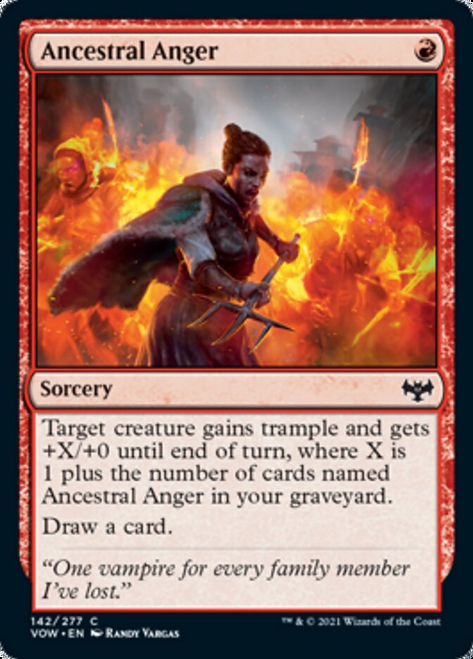 Ancestral Anger [Innistrad: Crimson Vow]