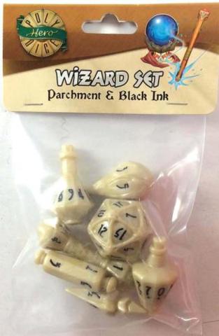 Wizard Set: Parchment & Black Ink