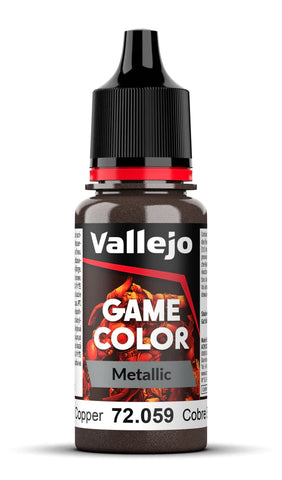 Vallejo: Game Color - Hammered Copper (Metallic) - VAL72059 - 18ml