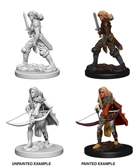 Pathfinder Battles Deep Cuts: Human Female Fighter