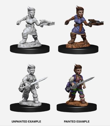 Pathfinder Battles Deep Cuts: Female Halfling Rogue