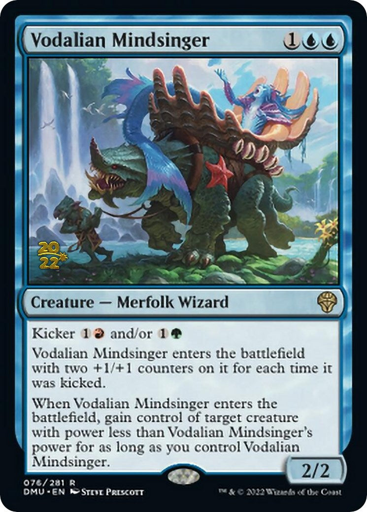 Vodalian Mindsinger [Dominaria United Prerelease Promos]