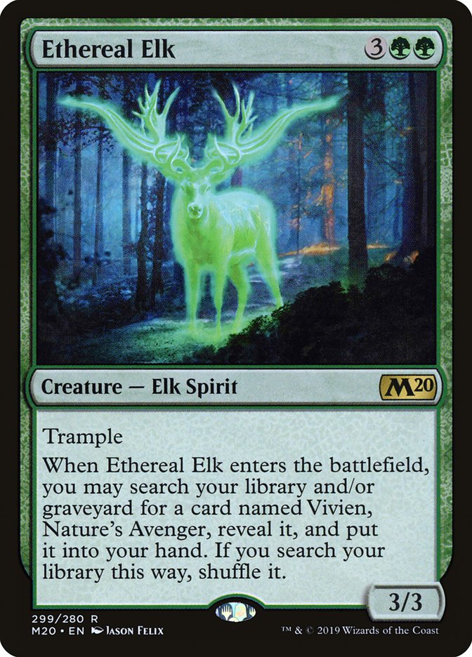 Ethereal Elk [Core Set 2020]