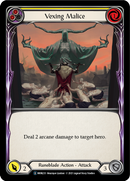 Vexing Malice (Yellow) (Rainbow Foil) [U-MON233-RF] Unlimited Rainbow Foil