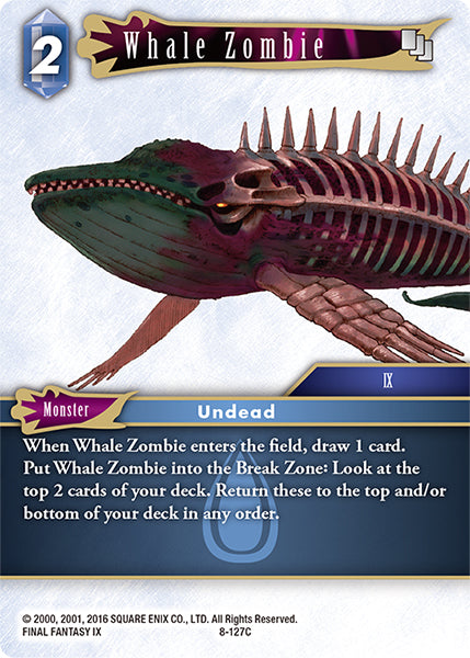 Whale Zombie - 8-127C - Foil