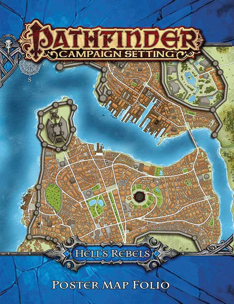 Pathfinder Campaign Setting: Hell's Rebels Poster Map Folio