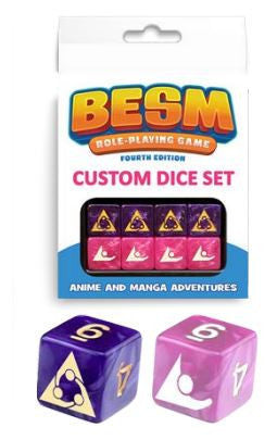 BESM 4th Edition Custom Dice Set