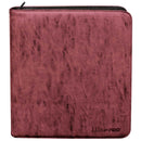 Ultra Pro Suede Collection Deck Builder's Playset PRO Binder Ruby