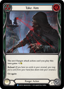 Take Aim (Blue) [ARC056] Unlimited Edition Rainbow Foil