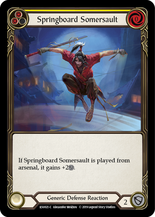 Springboard Somersault [KSU021-C] Normal