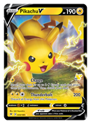 Pikachu V (043/185) (Pikachu Stamp
