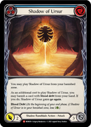 Shadow of Ursur (Rainbow Foil) [MON156-RF] 1st Edition Rainbow Foil