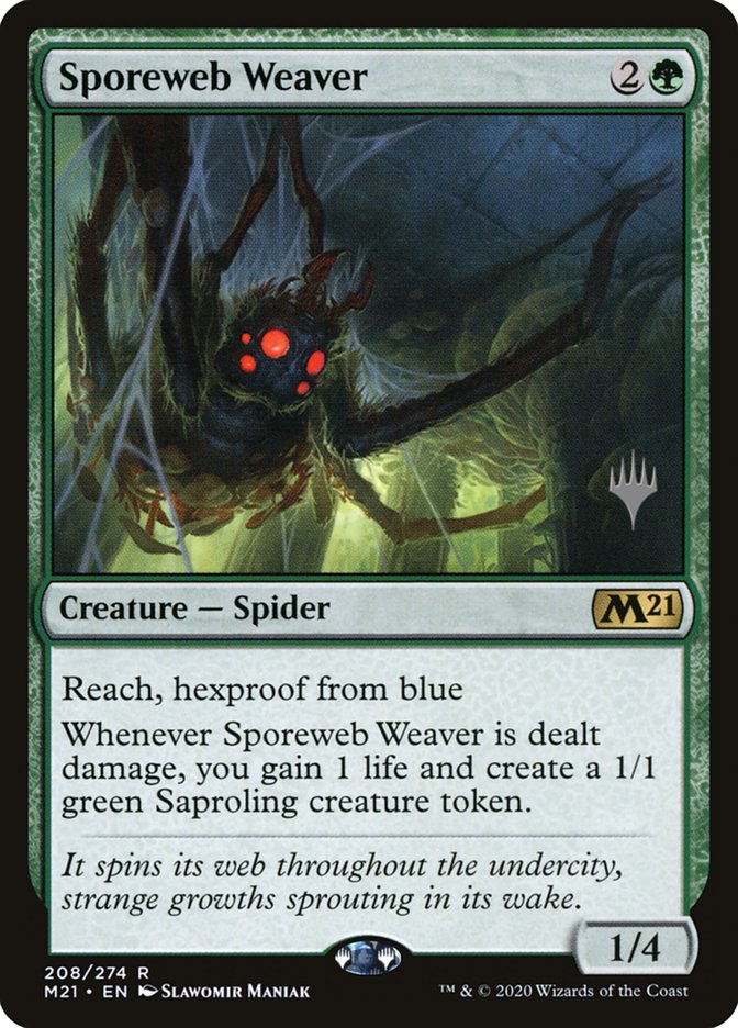 Sporeweb Weaver (Promo Pack) [Core Set 2021 Promos]