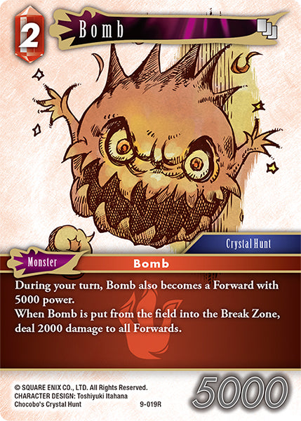 Bomb - 9-019R - Foil