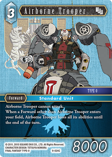 Airborne Trooper - 9-024C - Foil