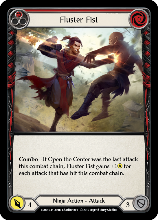 Fluster Fist (Red) [KSU010-R] Normal