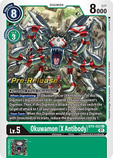 Okuwamon (X Antibody) [BT9-052] [X Record Pre-Release Promos]