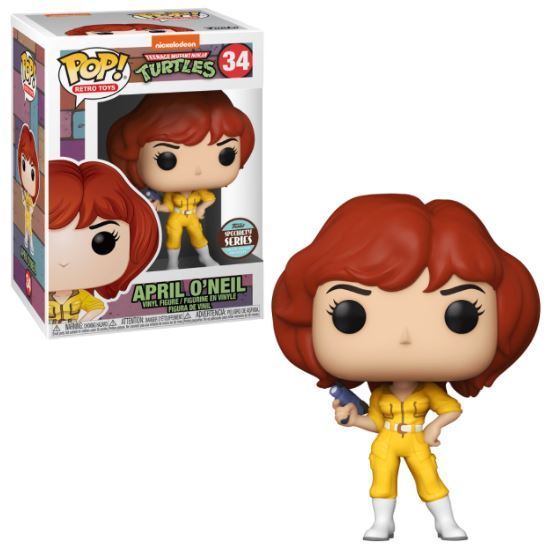 Pop! Retro Toys: Teenage Mutant Ninja Turtles - April O'Neil
