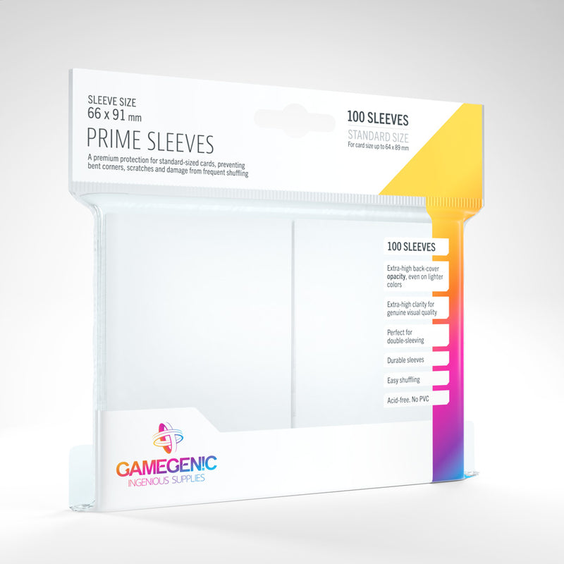 Gamegenic - Prime Sleeves - White (100)