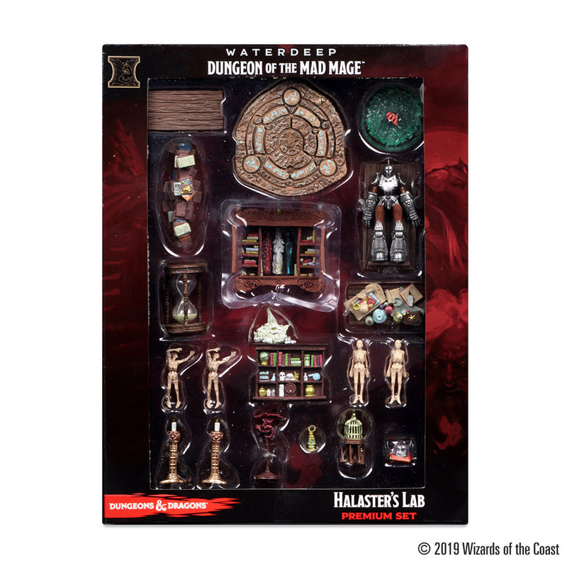 Icons of the Realms: Waterdeep: Dungeon of the Mad Mage - Premium Set - Halaster’s Lab